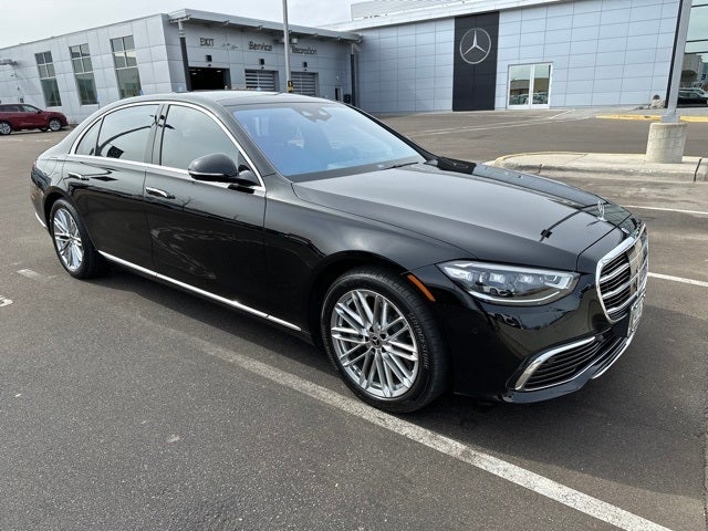 Certified 2023 Mercedes-Benz S-Class S 580 with VIN W1K6G7GB7PA195269 for sale in Bloomington, Minnesota