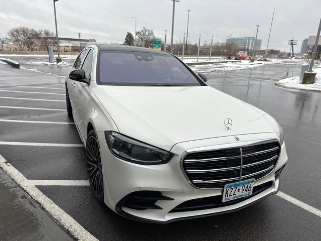 Certified 2022 Mercedes-Benz S-Class S 580 with VIN W1K6G7GBXNA072515 for sale in Bloomington, Minnesota